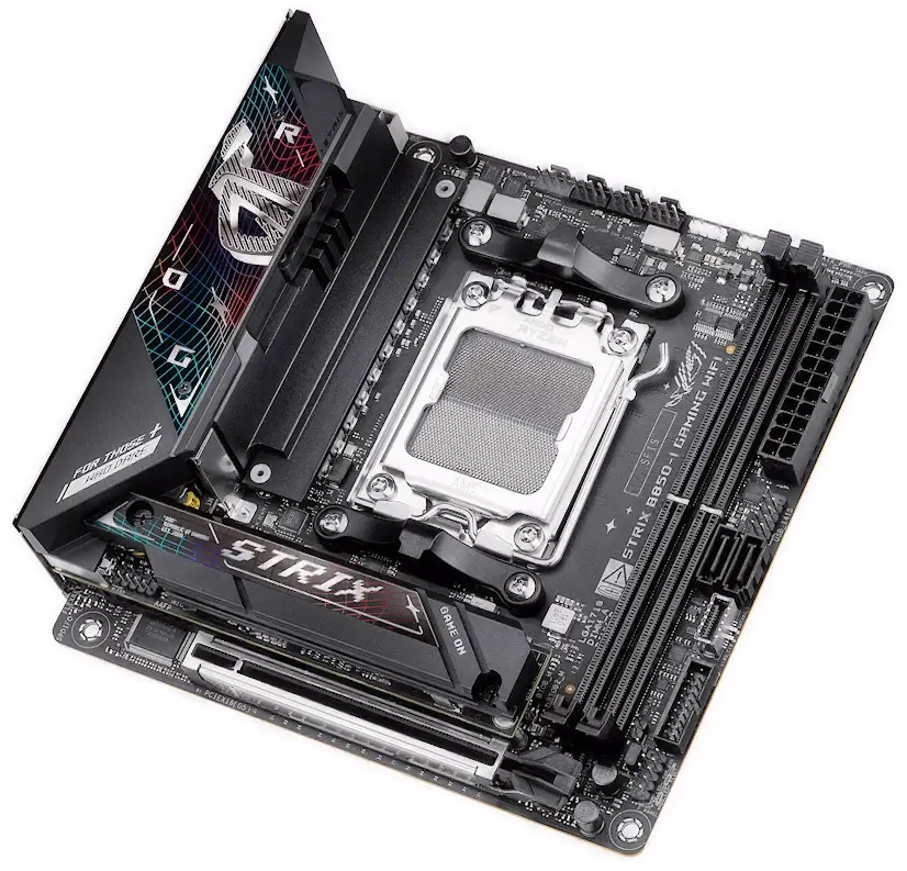 Montaje ASUS ROG STRIX B850-I GAMING WIFI Torrejón de Ardoz Informático Torrejón de Ardoz - Montaje ASUS ROG STRIX B850-I GAMING WIFI Torrejón de Ardoz
